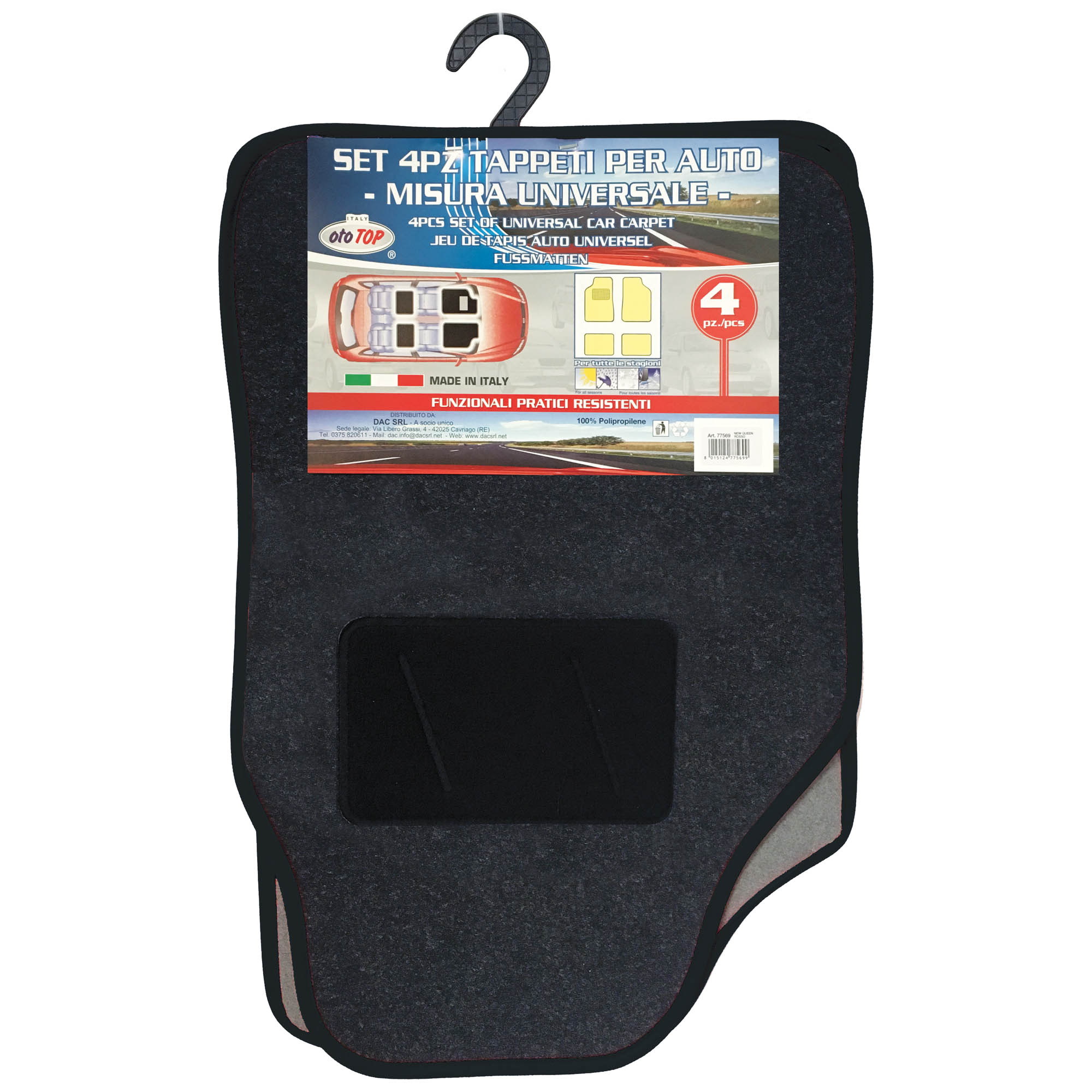 Põhjamatid tekstiil 4-osa NEW KING Ototop 77529