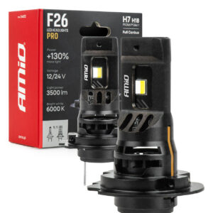 led- esituled f26 pro lumitec limited 130 duo full canbus h7 h18 12v-24v amio 04872 hasmar auto