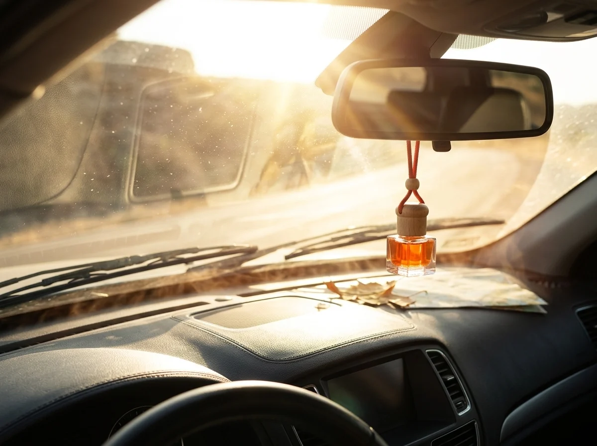 Päikeseline kuum auto