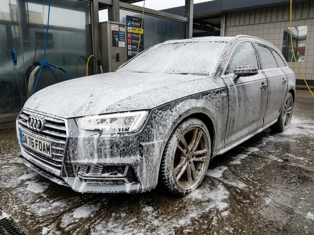 Auto aktiivse pesuvahuga