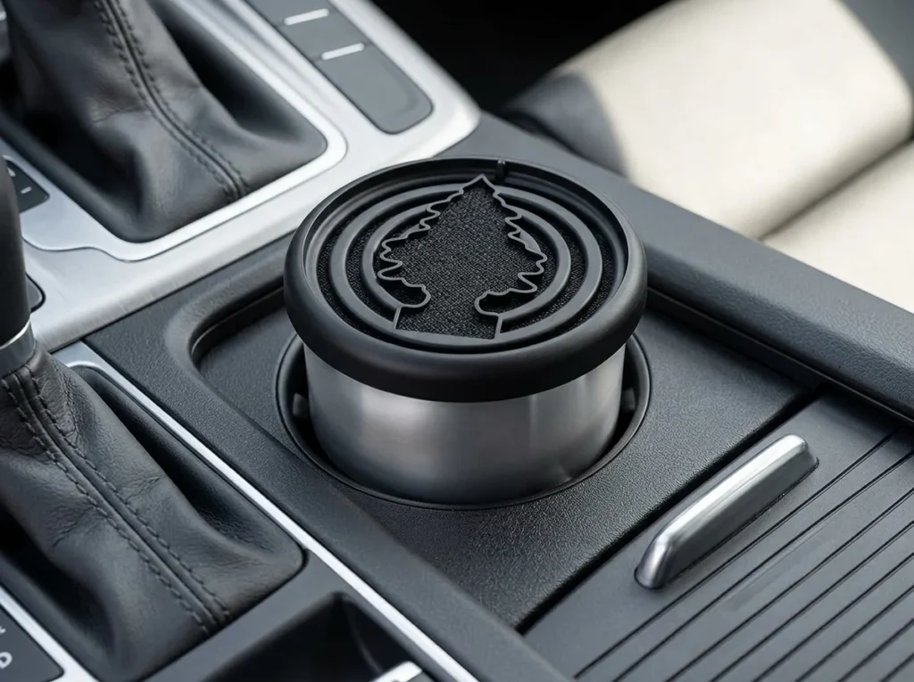 Geeltops auto salongis