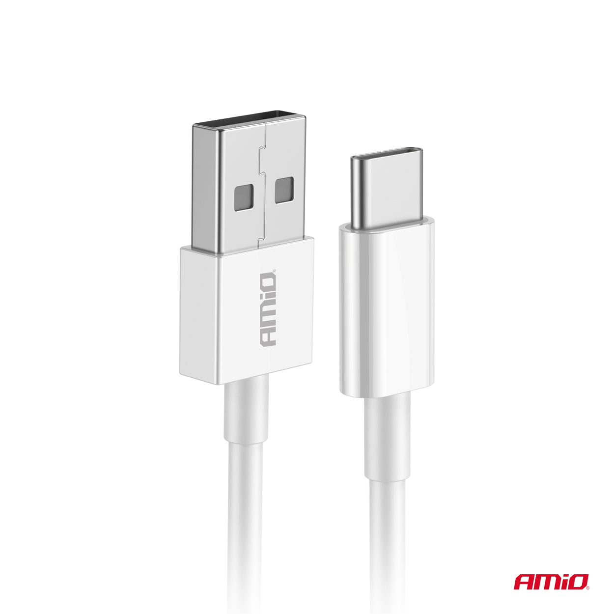 USB-C-kaabel 2A 200cm FullLINK Amio 03894 - Image 2
