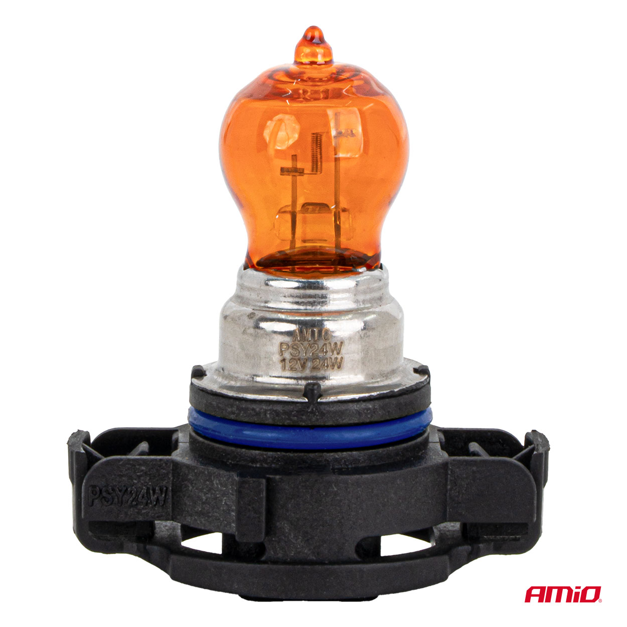 Halogeenpirn PSY24W 12V 24W PG20-4 AMBER Amio 04519 - Image 2