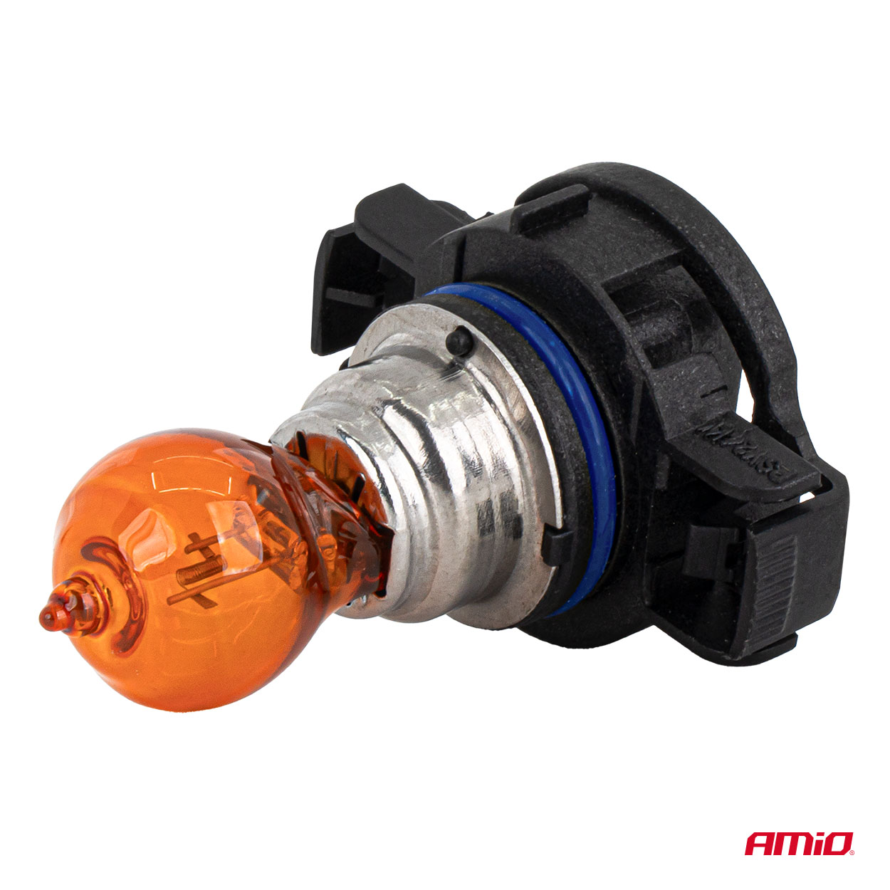 Halogeenpirn PSY24W 12V 24W PG20-4 AMBER Amio 04519 - Image 4