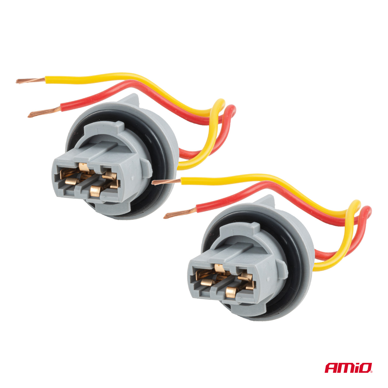 Pirni pesa T20 12V W21W 2tk Amio 04833 - Image 3