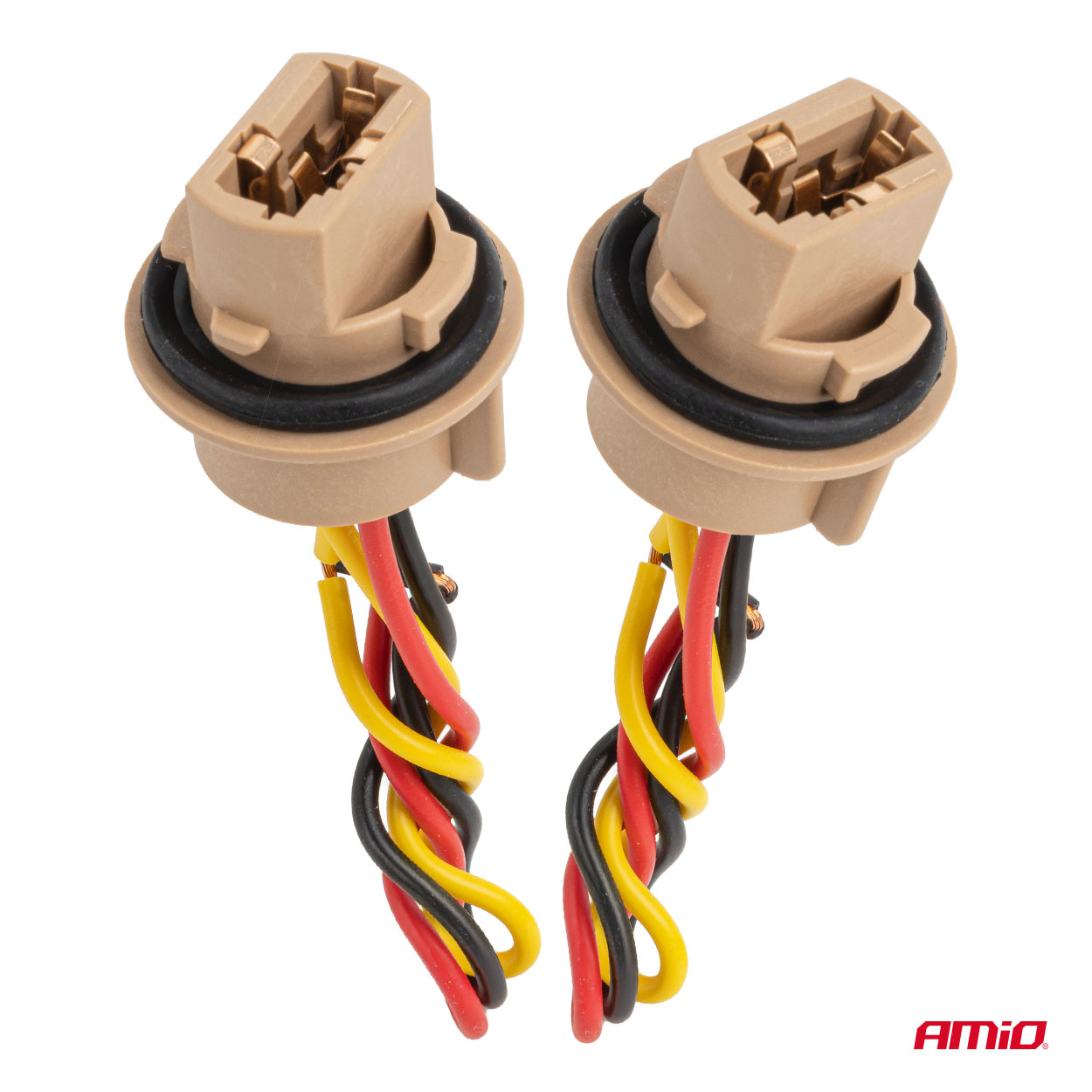 Pirni pesa T20 12V W21/5W 2tk Amio 04834 - Image 2