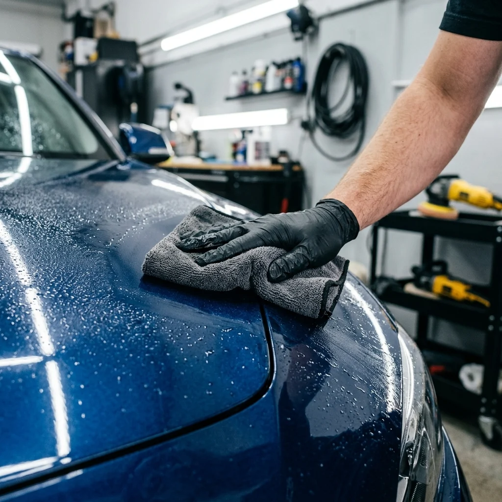 Auto savitamine lähivaates