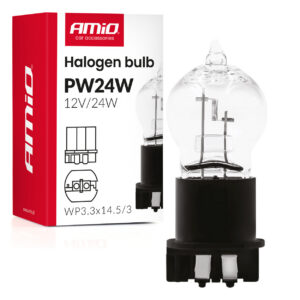 halogeenpirn pw24w wp3,3x14,5-3 24w 12v amio 04409 hasmar auto