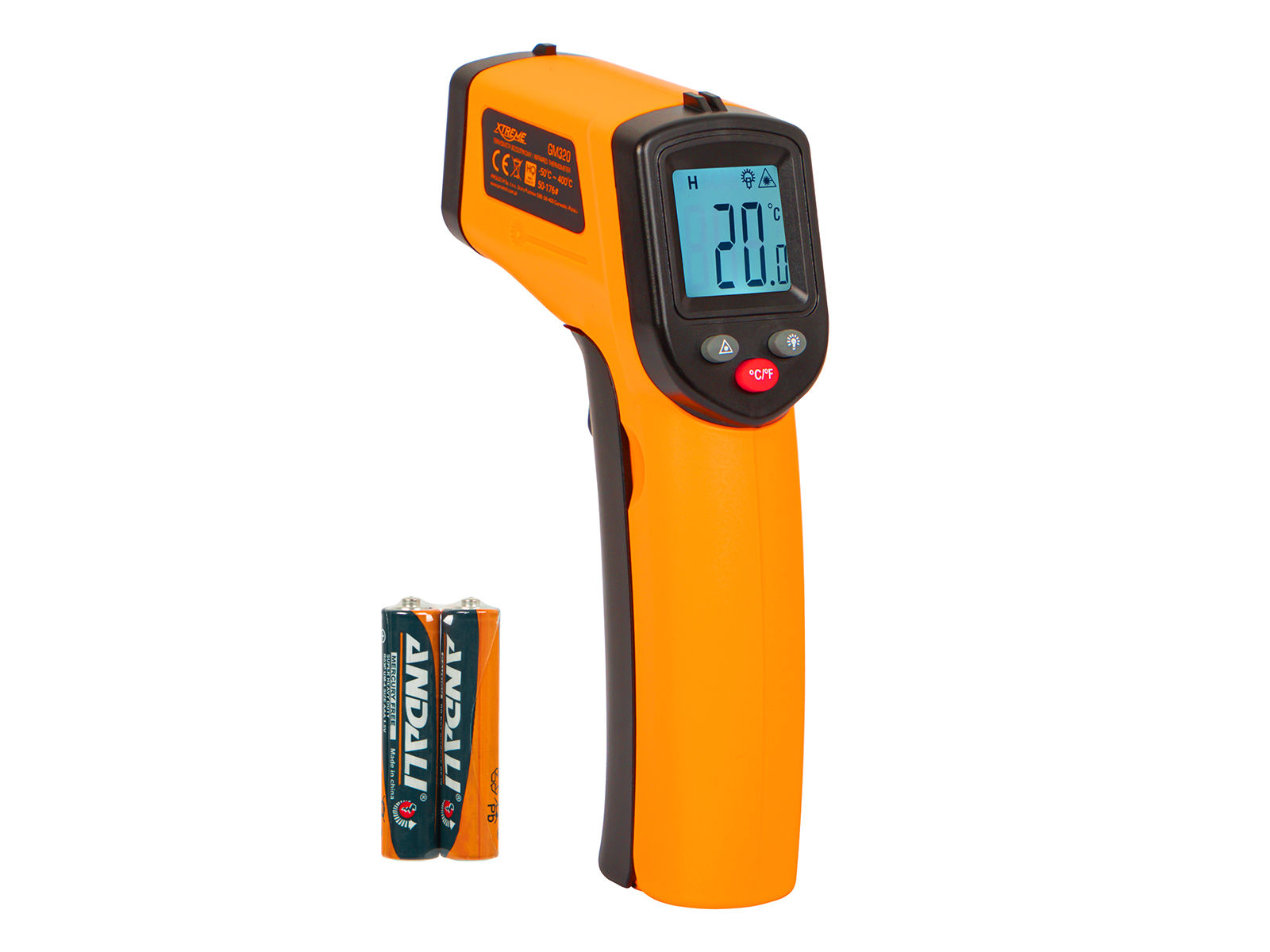 temperatuurimõõtja püromeeter gm320 xtreme 50-176 hasmar auto