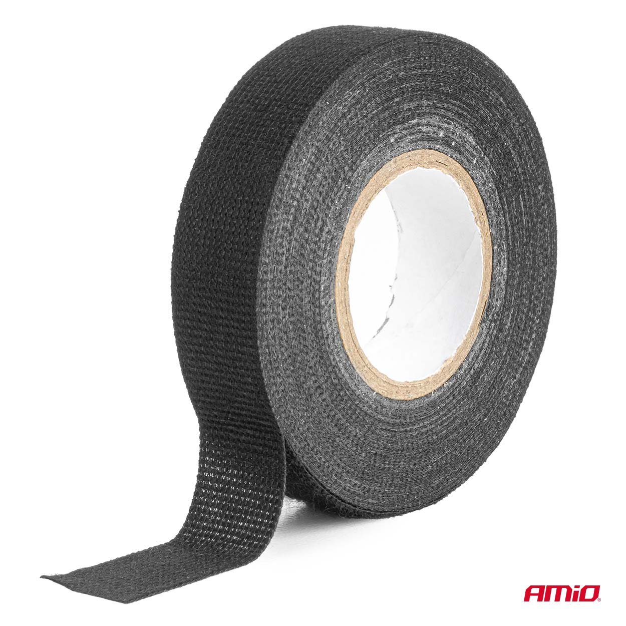 Riidest elektriteip must 19mm x 15m x 0.4mm Amio 04853 - Image 5