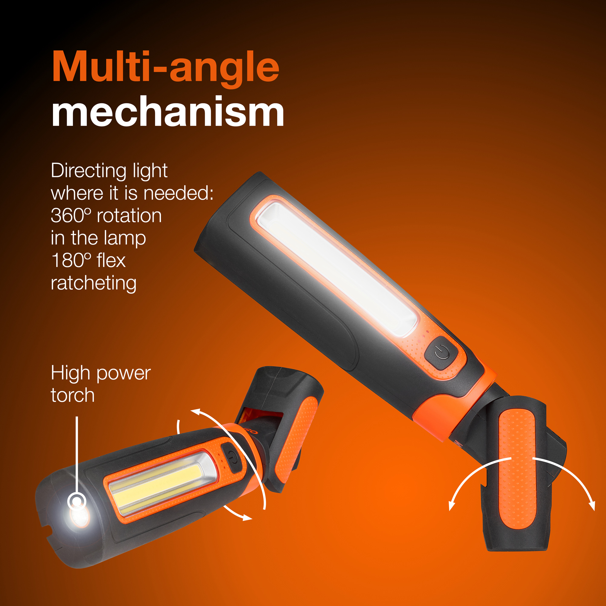 Töövalgusti LEDinspect® TWIST 450 Osram LEDIL412C - Image 3