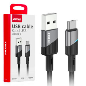 usb-c kaabel 3a 200cm fulllink amio 03924 hasmar auto