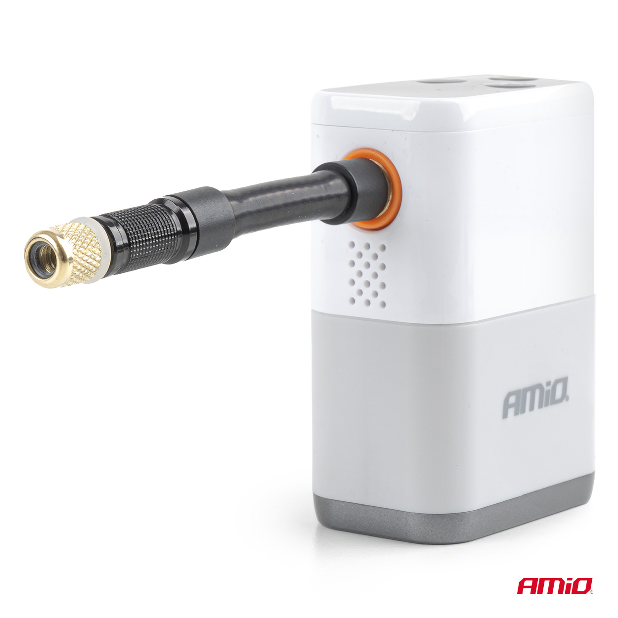 Jalgrattakompressor MINI akuga LED-ekraaniga 40W USB-C Amio 04946 - Pilt 6