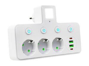 jaotur 3pesaga 2xusb-2xusb-c pir lambiga ps380 blow 98-332 hasmar auto