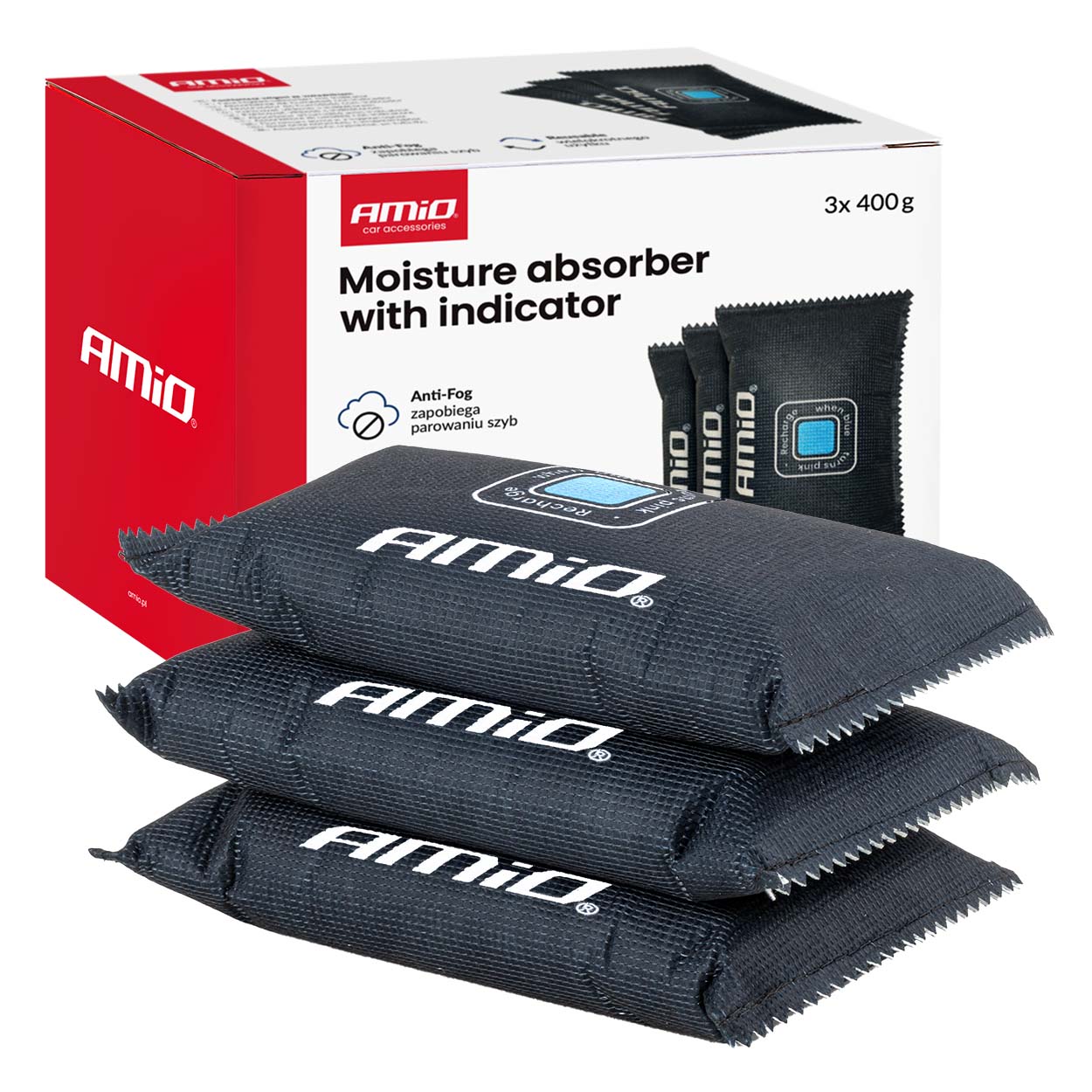 niiskuse imajad indikaatoriga 3x400g amio 04878 hasmar auto