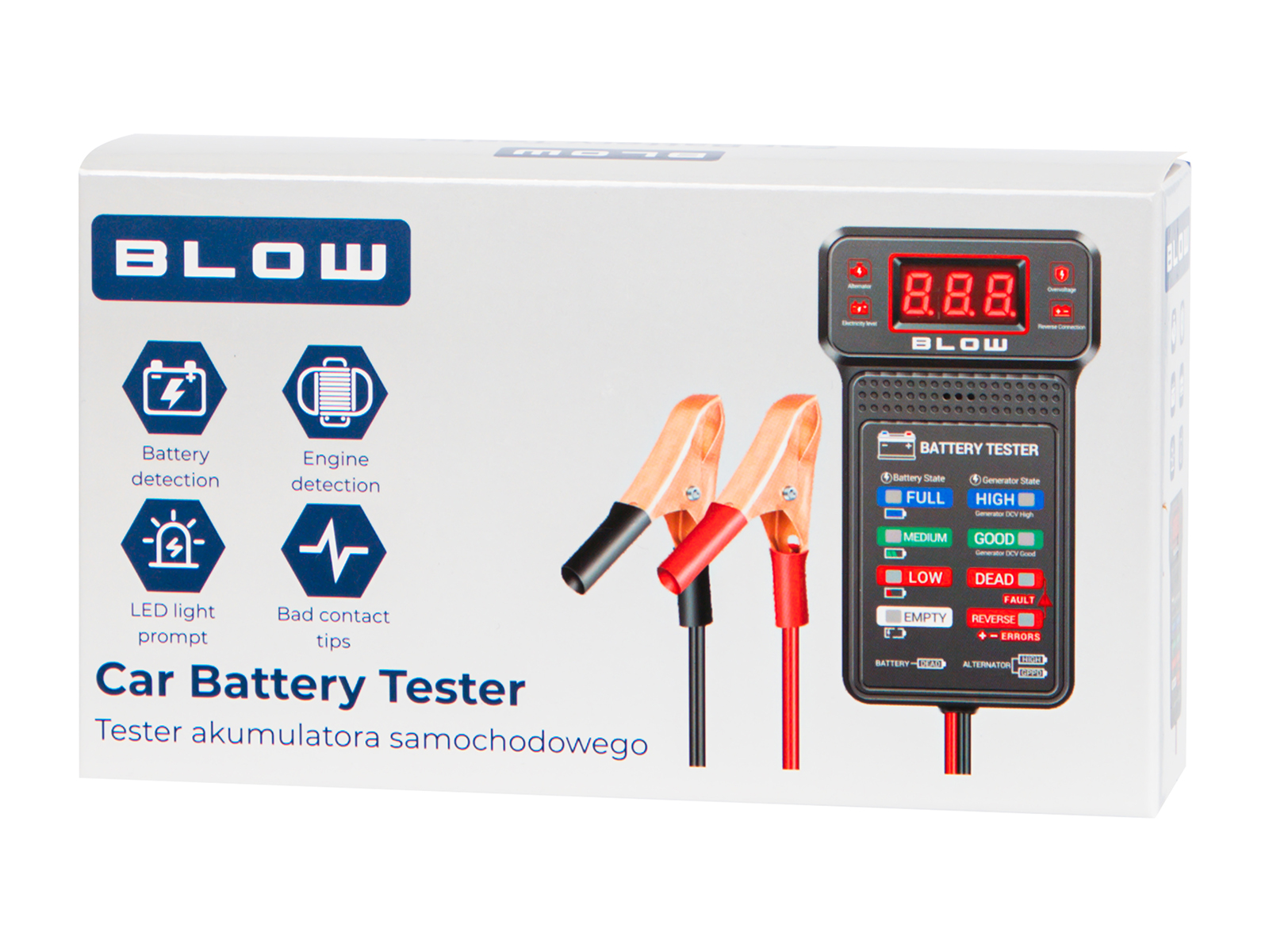 Aku tester 12V TA-01 Blow 58-673 - Pilt 2