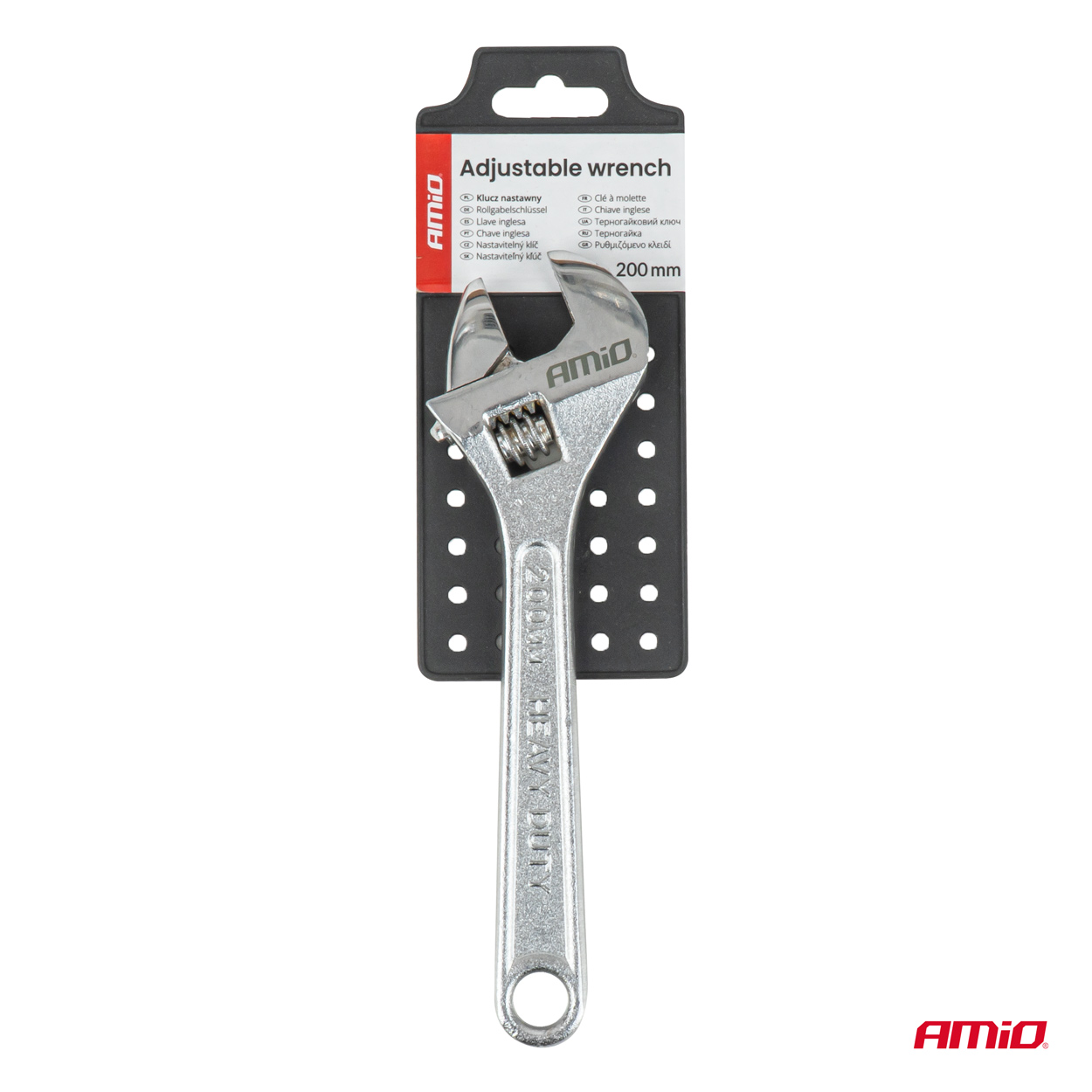 tellitav mutrivõti 200mm 8" amio 04980 hasmar auto