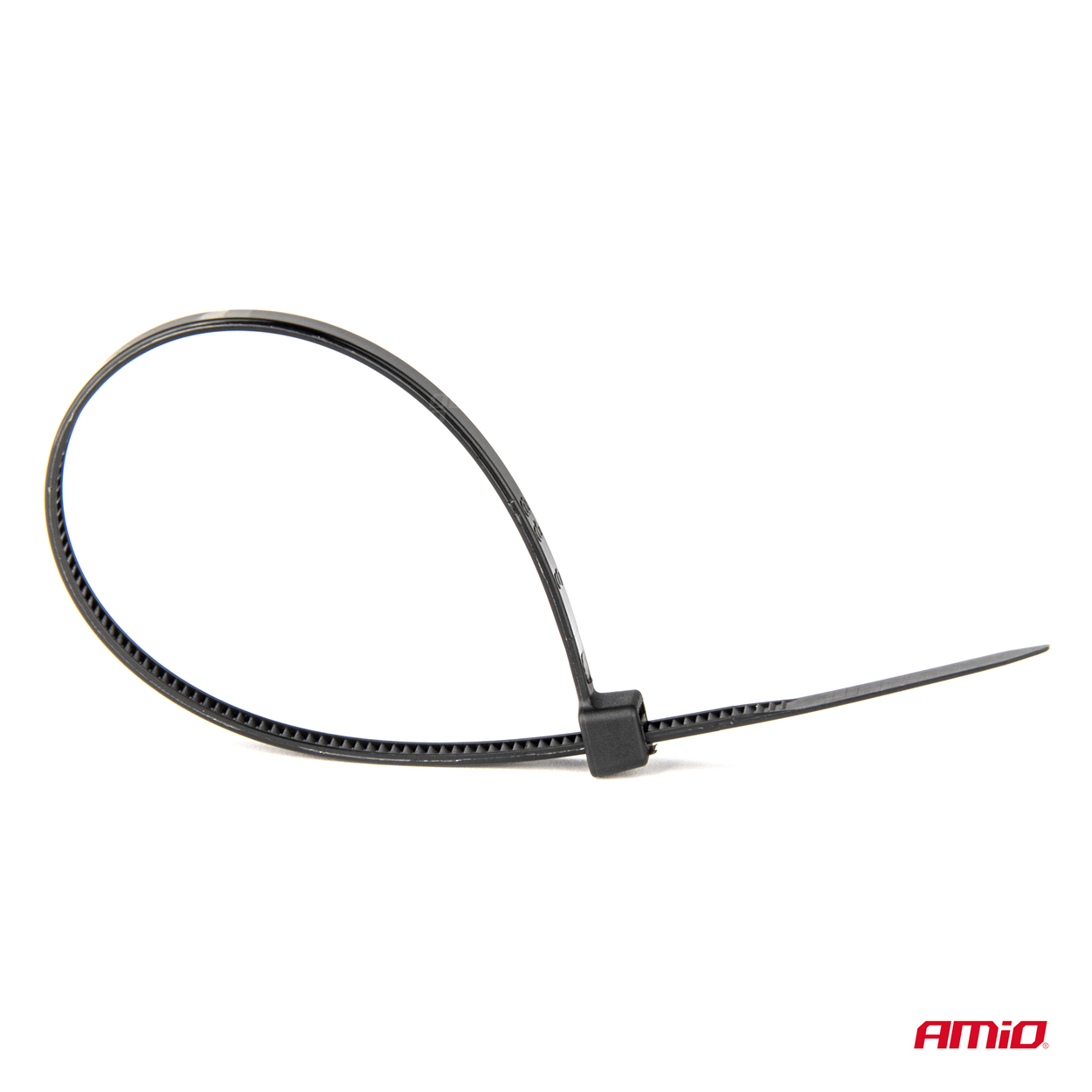 Juhtmevitsad 2,5x100mm 100tk must Amio 02150 - Pilt 2