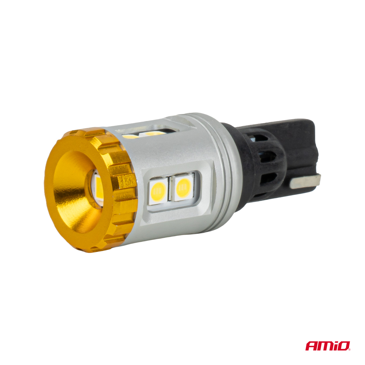 LED-pirnid STANDARD W16W T15 3030 8SMD + 3020 1SMD valged 12V/24V Amio 04991 - Pilt 3
