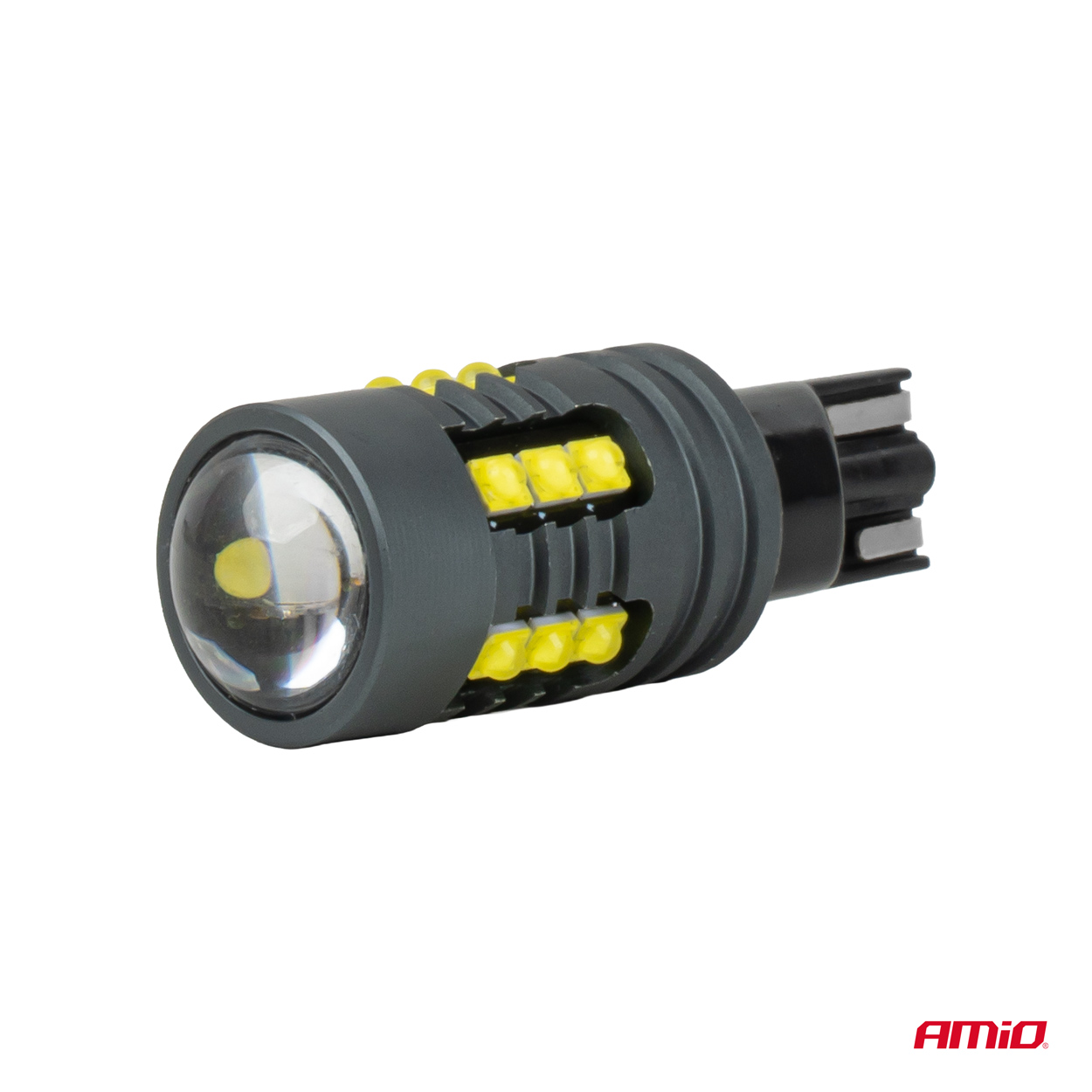 LED-pirnid STANDARD W16W T15 2525 18SMD valged 12V/24V Amio 04994 - Pilt 3