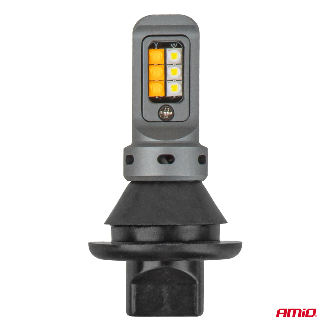 LED päevasõidutuled + suunatuled DRL CANBUS 12SMD 12V/24V Amio 05005 - Pilt 3