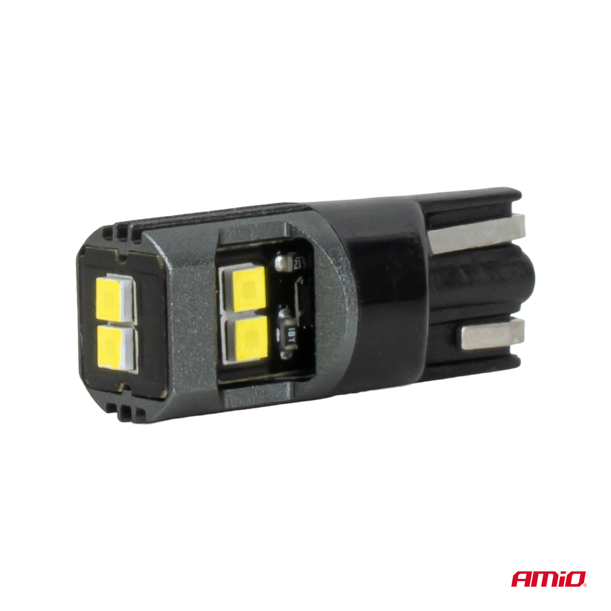 LED-pirnid CANBUS W5W T10 2020 6SMD valged 12V/24V Amio 05010 - Pilt 3