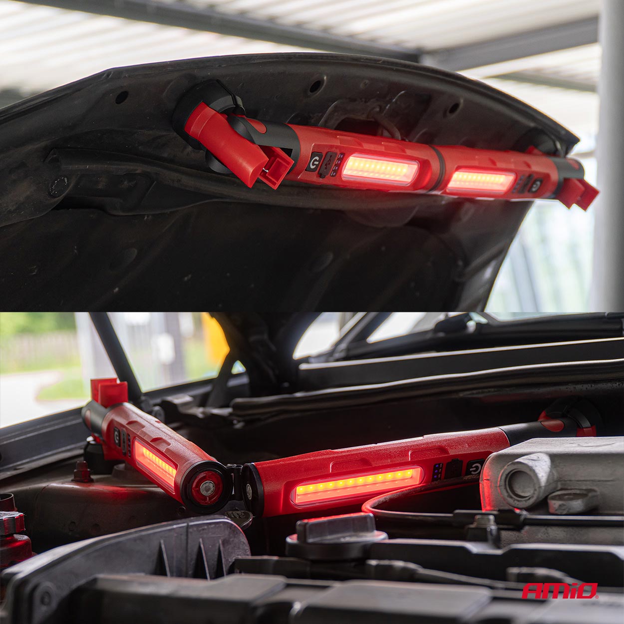 Kokkupandav LED-töölamp magnetiga 4000mAh Amio 05025 - Pilt 2