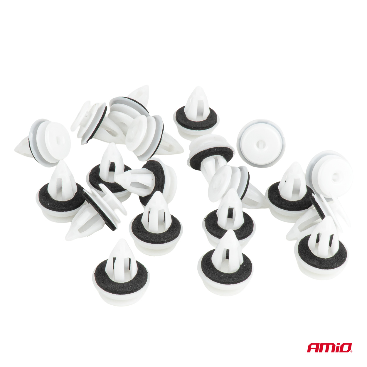 Ukse- ja pakiruumi liistude tüübel tihendiga 20mm 20tk Amio 05041 - Pilt 2