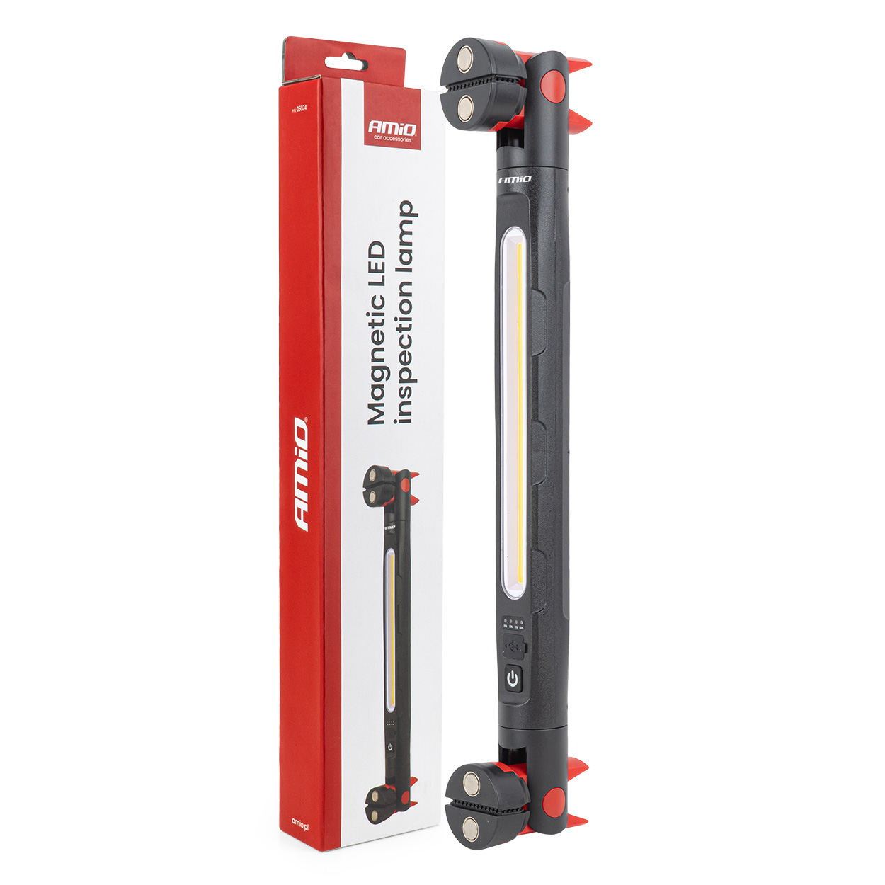 led töölamp magnetiga ja klambriga 4000mah amio 05024 hasmar auto