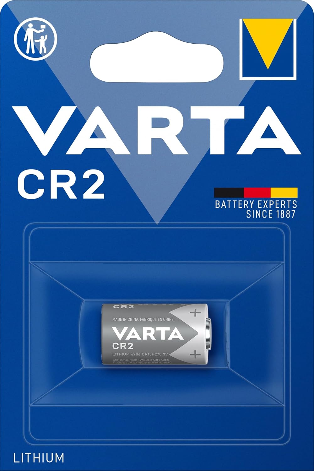 varta cr2 foto liitium 30v 920mah cr2 hasmar auto